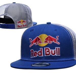 ❤️Red Bull Blue Trucker Snapback Hat❤️